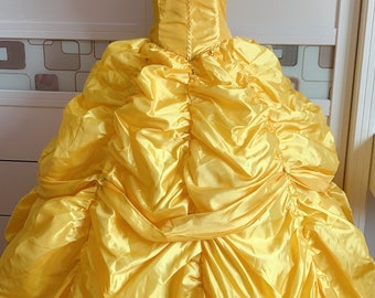 Inspiriert Belle Kleid Belle Prinzessin Cosplay Kostüm