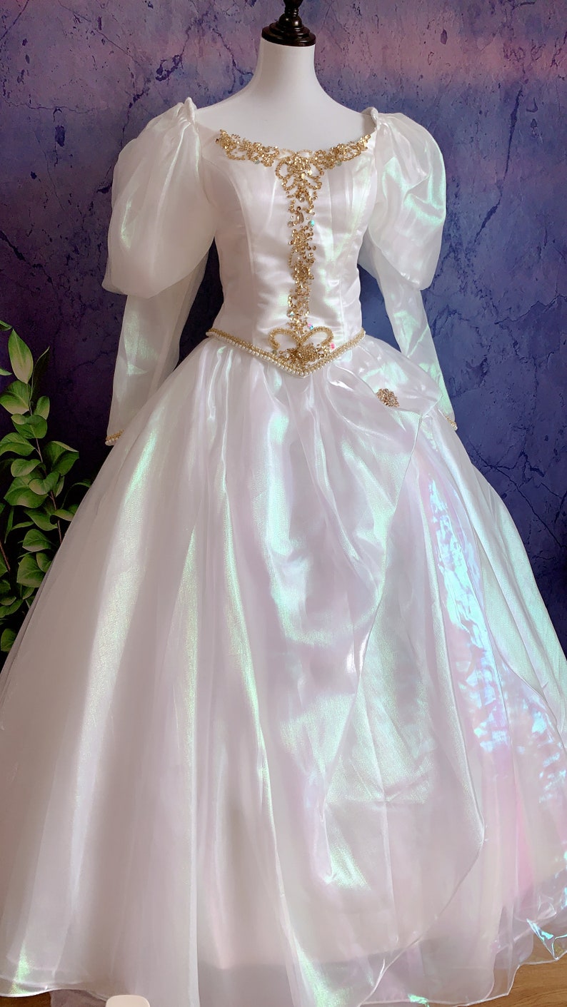 Inspired Labyrinth Sarah Cosplay Costume, Labyrinth Sarah Williams Dress image 1