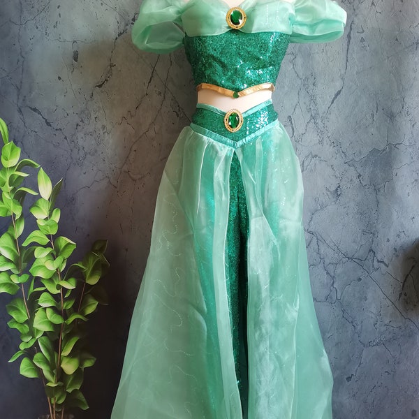 Inspired Jasmine Costume Classic Outfit