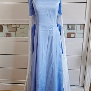 Inspired Princess Bride Buttercup Blue Dress Cosplay Costume