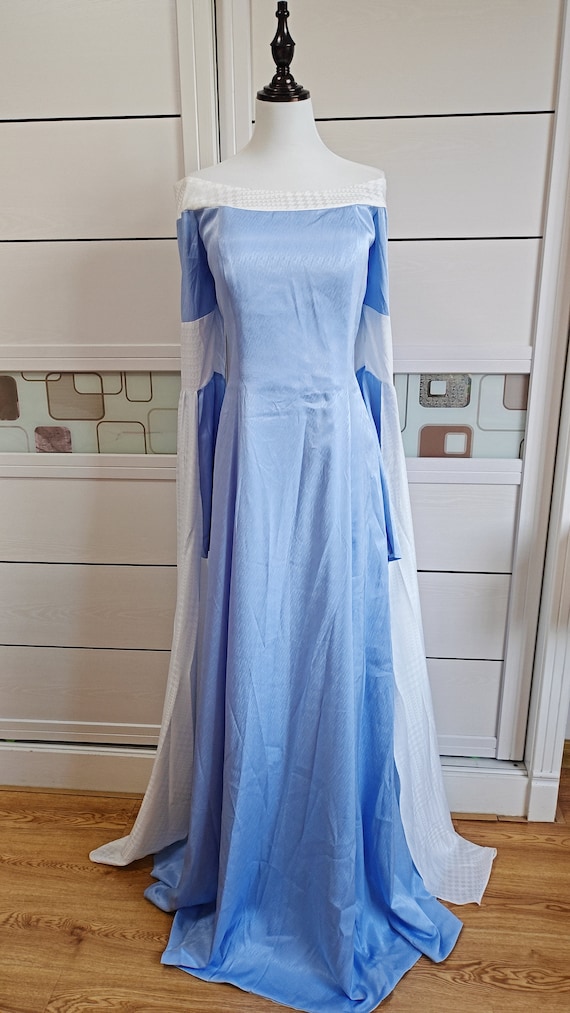 Inspired Princess Bride Buttercup Blue Dress Cosplay Costume