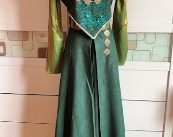 seafoam green wedding guest dress Unique Vintage Plus Size Seafoam Green & Daisy Cotton Flare Dress main image 0