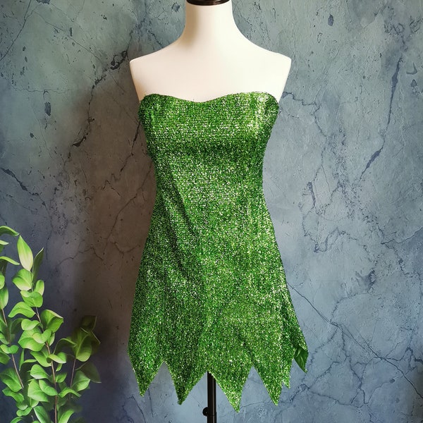 Vestido TinkerBell Disfraz TinkerBell adulto