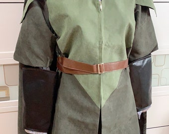 Inspirerad Legolas-kostym Greenleaf Cosplay-kostym