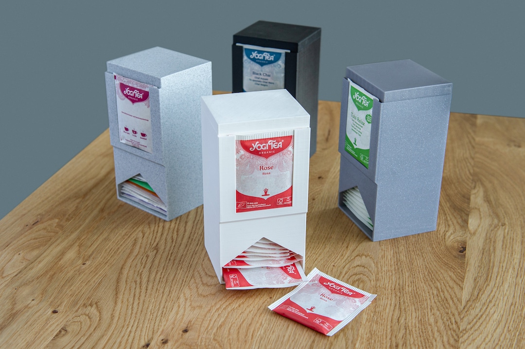 Tea Bag Dispenser With Display Etsy