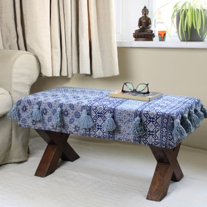Upholstered Bench/ Ottoman/ Foot stool