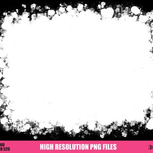 Bleach Effect Png, White Spray Png, Bleach Overlay Splash Distressed Png, Bleach Splash Png, Instant Download