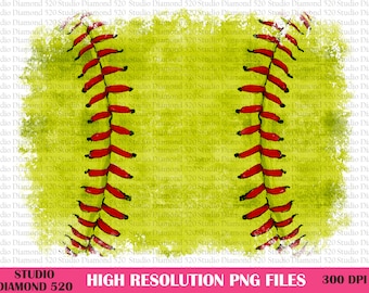 Softball Distressed Background Png, Sport Splash Png, Sport Background Png, Baseball Background Png, Instant Download