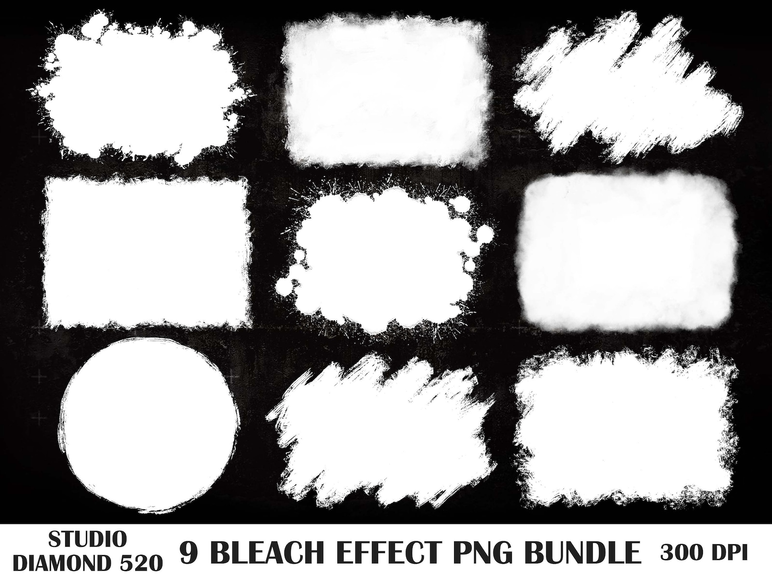Bleach Effect Bundle Png Bleach Splash Effect Background Png - Etsy