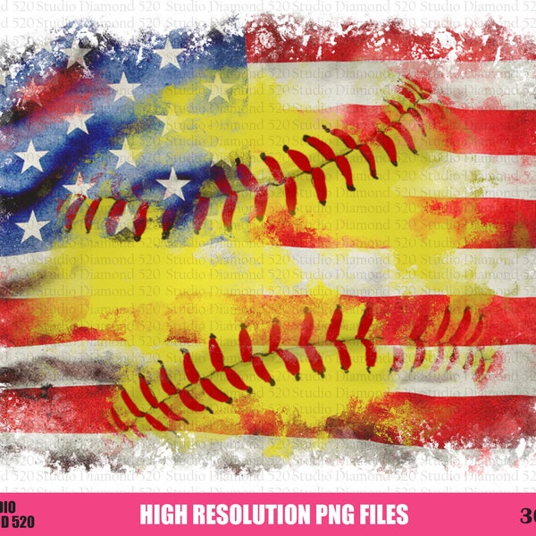 Softball Background Etsy