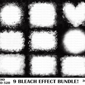 Bleach Effect PNG Bundle, Bleach Splash Effect Png, Bleached T-Shirt Mockup Png, Bleach Overlay Png, Bleach Spray Png, Instant Download