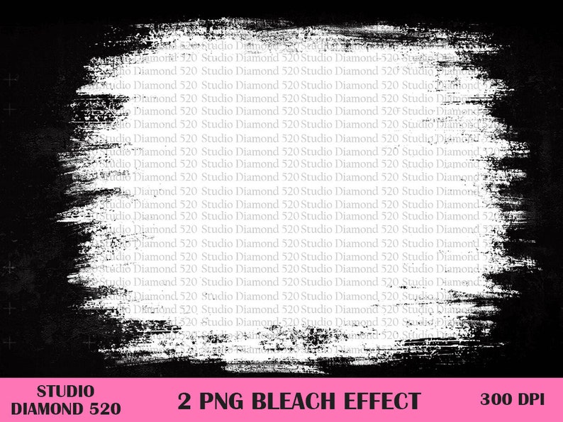 Bleach Effect PNG Bundle Bleach Splash Effect Png Bleached Etsy