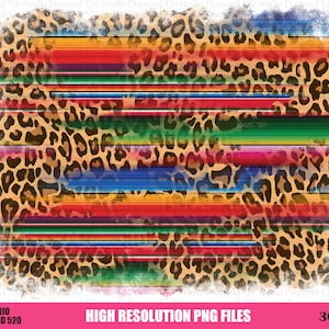 Western Leopard Serape Background Png, Cheetah Serape Distressed Background Sublimation, Western Background Clipart, Instant Download