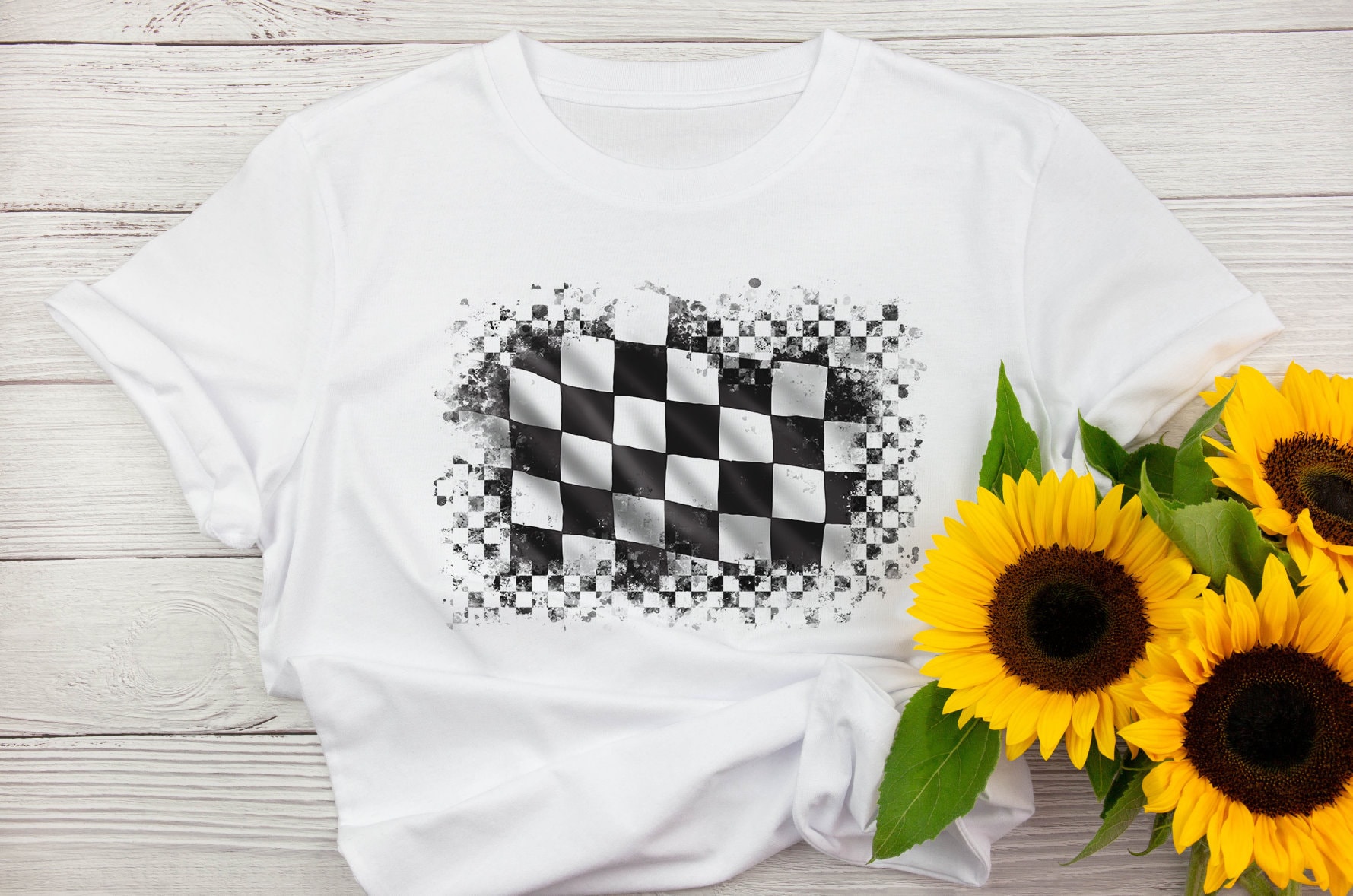 Distressed Racing Flag Background Race Flag Background PNG, Black White Checkered Distressed Background ...