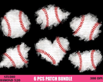 Baseball Patch Bundle Png, Baseball Season Png, Distressed Sport Patches Png, Sports Splash Png, Baseball Sublimation, Instant Download