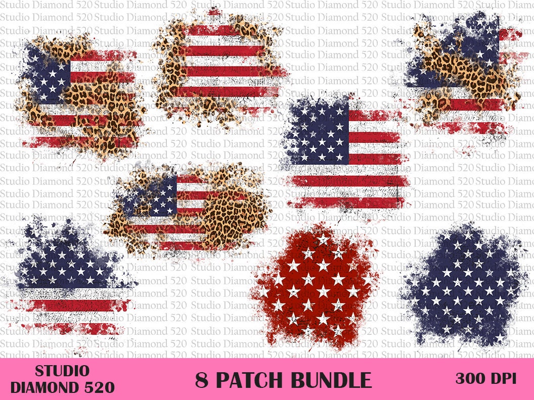 SEWACC 2Pcs Stars and Stripes Mexico Flag Patch American Flag Iron on Patch  Patches of USA US American Flag American Flag Applique American Decor