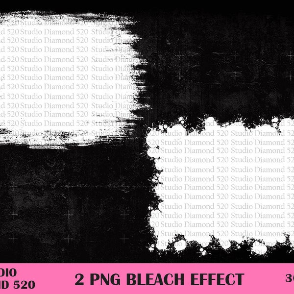 Bleach Effect PNG Bundle, Bleach Splash Effect Png, Bleached T-Shirt Mockup Png, Bleach Overlay Png, Bleach Spray Png, Instant Download