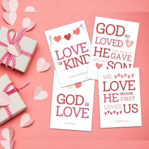 Biglietti di San Valentino con le Scritture, Biglietti di San Valentino stampabili, Biglietti di San Valentino cristiani, Biglietti di San Valentino con versetti della Bibbia, Biglietti di San Valentino in classe, Scarica