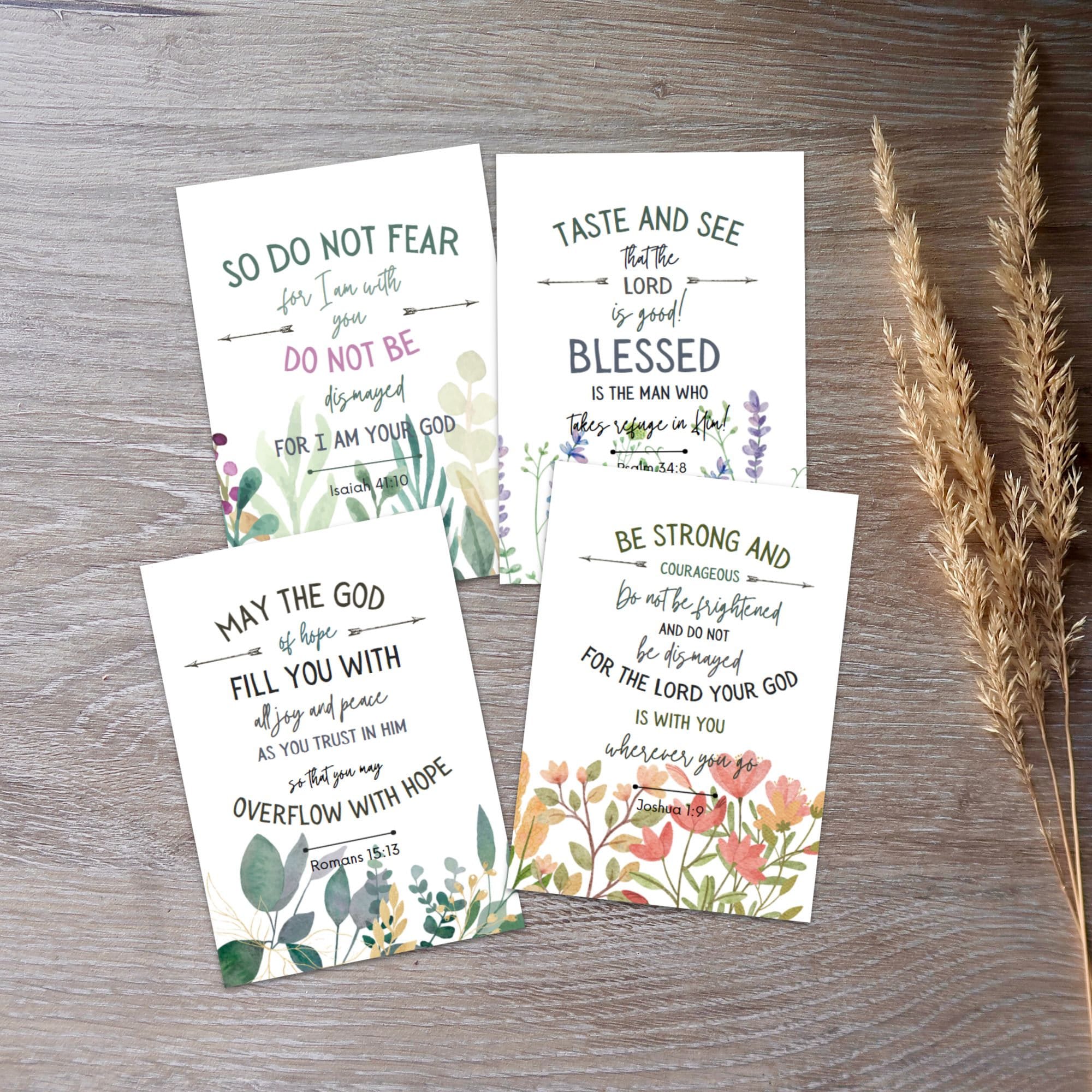 Printable Scripture Greeting Cards, Greeting Cards, Christian Bible ...