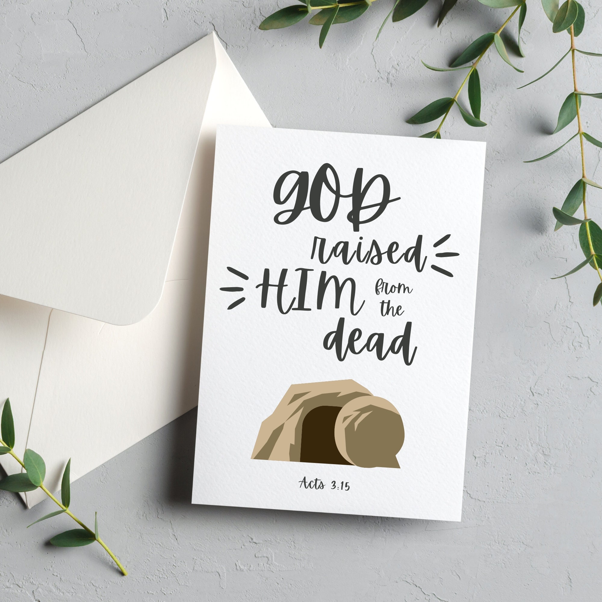 Scripture Easter Cards Printable Easter Cards Christian - Etsy