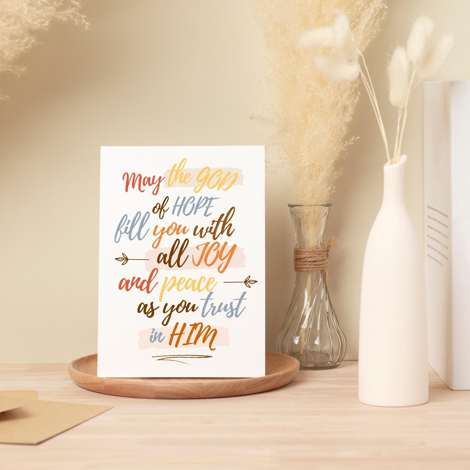 Christian Birthday Card Template Editable Birthday Card for - Etsy