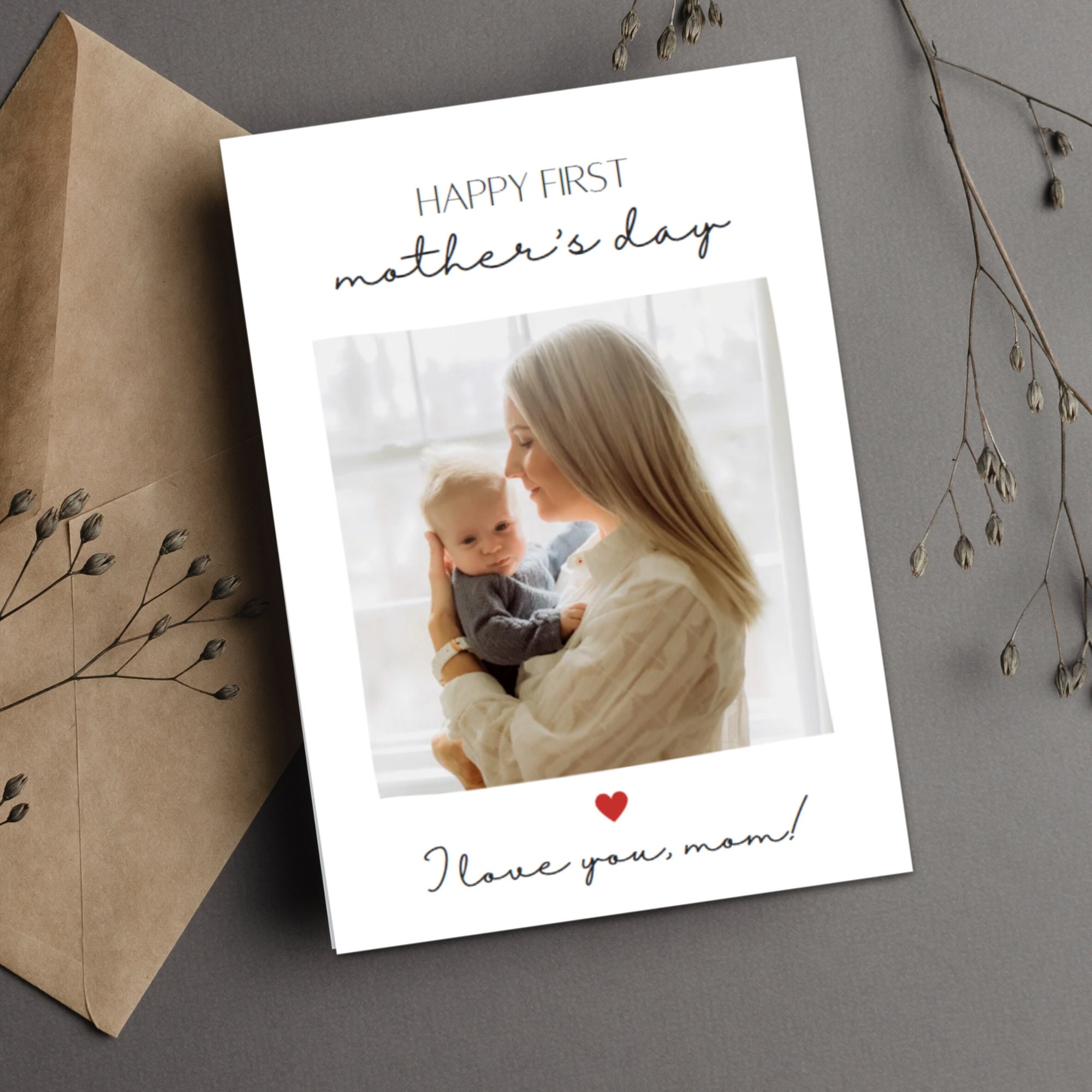 Vivid First Mothers Day Card Design in 4K Vivid First Mothers Day Card Design in 4K