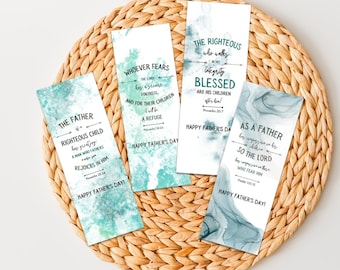 Scripture Father's Day Gift Tags, Printable Father's Day Gift Tags ...