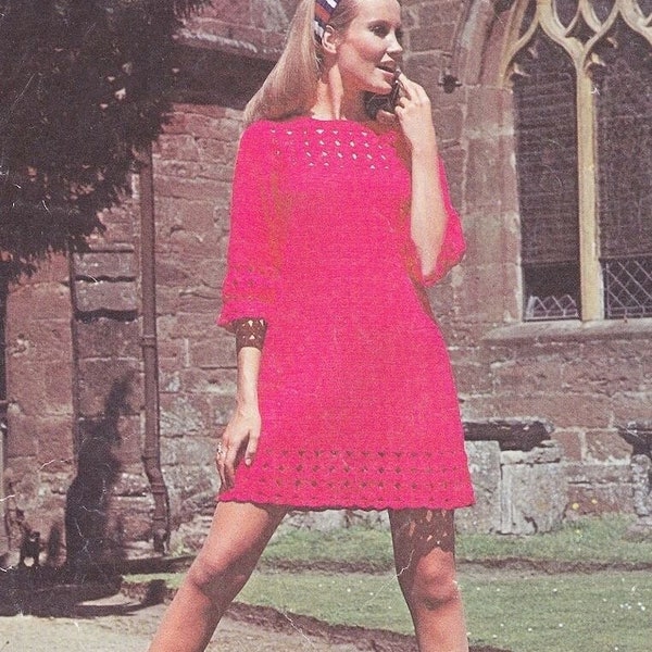 Dress crochet pattern, women dress crochet, easy dress crochet patterns