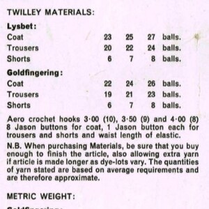 Patrón vintage de vestido y pantalón de ganchillo, conjunto para mujer (descarga en PDF) imagen 4