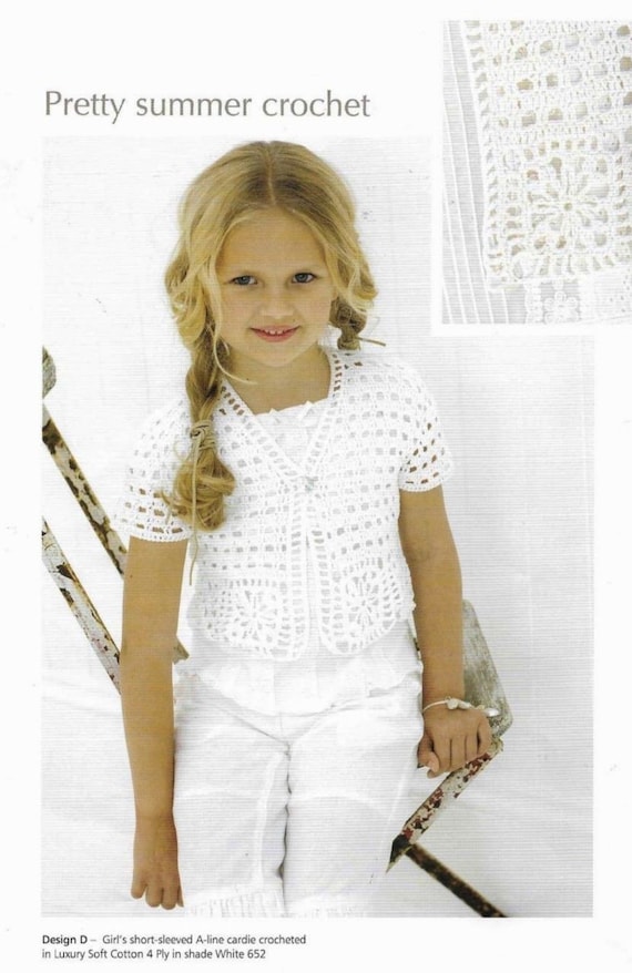 Girls summer cardigan hot sale