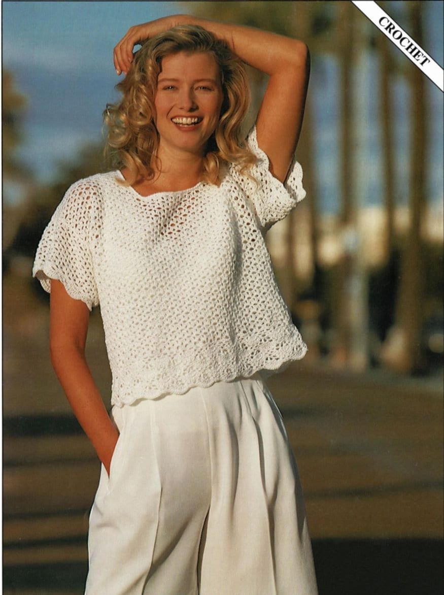 crochet pattern  top, crochet  pattern crop top, Crochet Summer  top PDF instant download