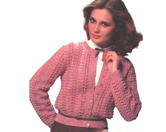Crochet Cardigan PDF Pattern: Women's Summer Lace Jacket (PDF Download)