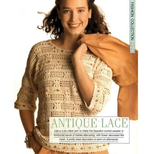 Crochet Lace Top Pattern,ladies' Women's Crochet Blouse Crochet Lace Top Pattern,ladies' Women's Crochet Blouse