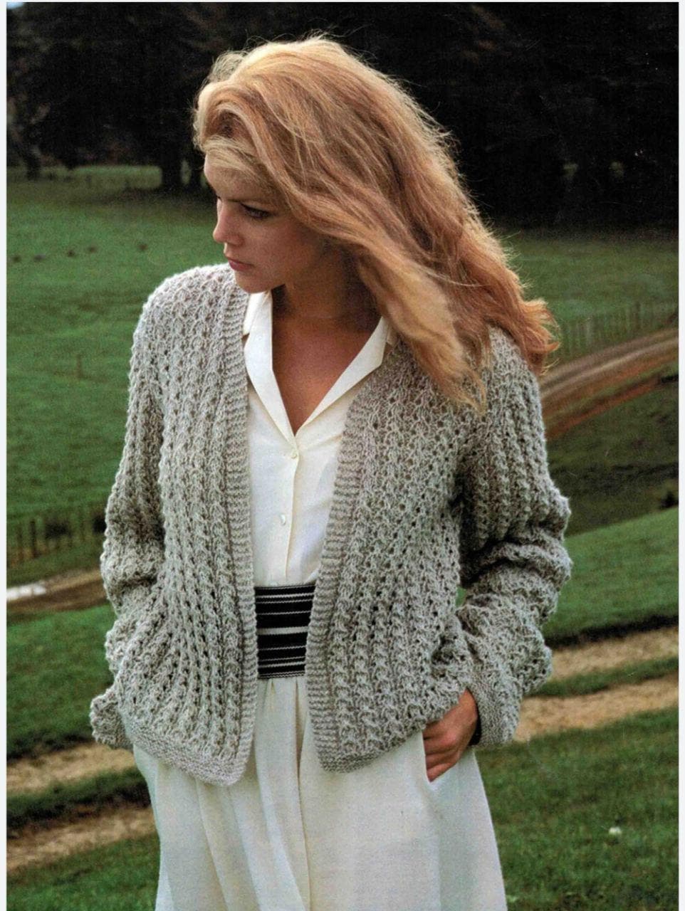 Lacy cardigan