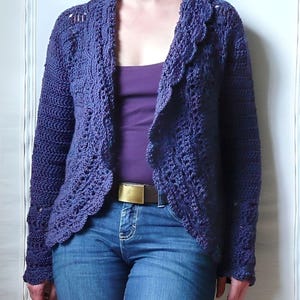 Häkelanleitung – Muschel-Cardigan – Sommerlicher Stil (PDF)