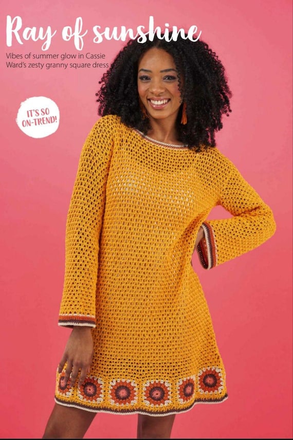 Summer Dress Easy Crochet Pattern Tunic Women Ladies Pdf Instant Download -  Etsy