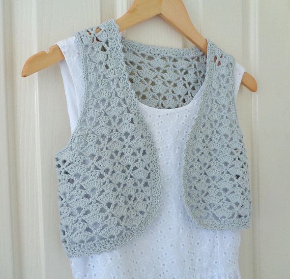 Crochet Pattern Easy Vest Summer Vest Crochet Pattern Women Waistcoat Crochet Pattern Pdf Etsy