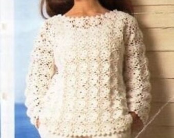 Ameri VINTAGE - AMERI ★MEDI CROCHET LAYERED KNIT Ameri（アメリ）の「MEDI CROCHET LAYERED KNIT（ニット