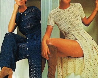 Dress crochet pattern  , dress crochet , dress pattern for women pdf