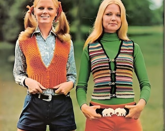 Patroon gehaakt vest: zomertopje (pdf-patroon)