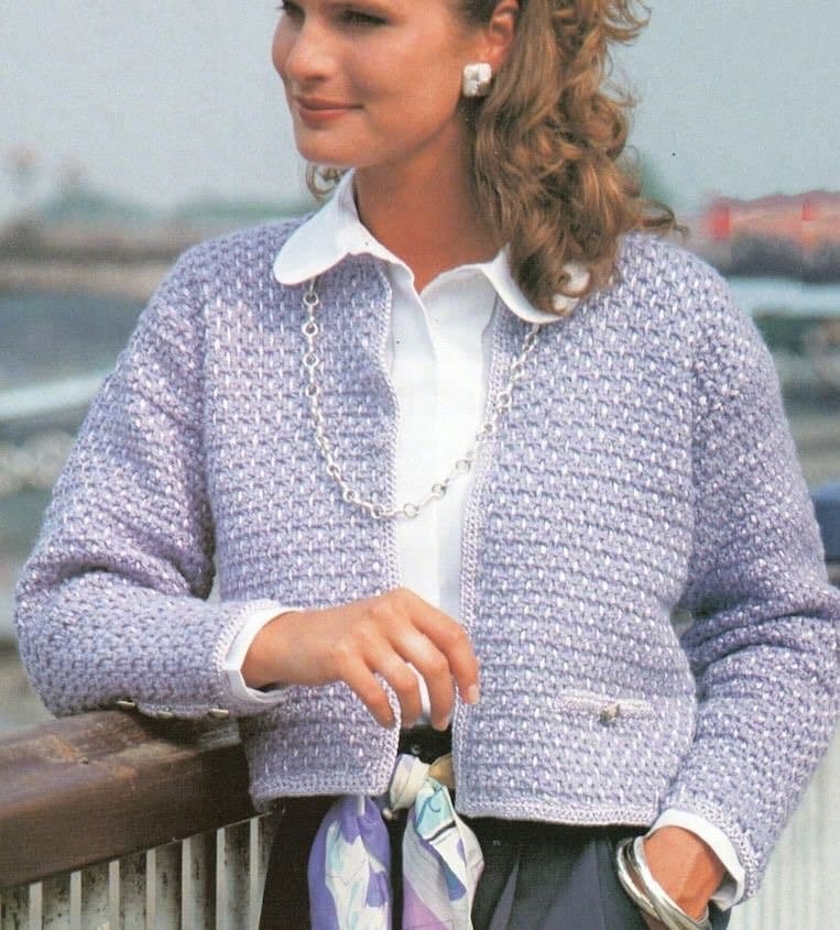 a*n様 シャネル　ヴィンテージ　コットン　カーディガン　36 ボーダー　グレー Chanel cardigan - Etsy 日本