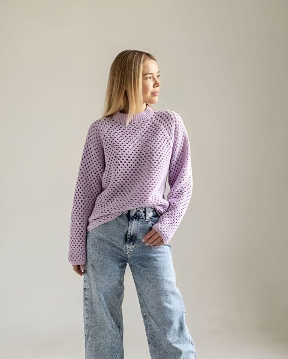 Snorider Design Sweater Granny Stitch Crochet Pattern, Women Sweater Crochet Pattern, Easy Sweater Pdf