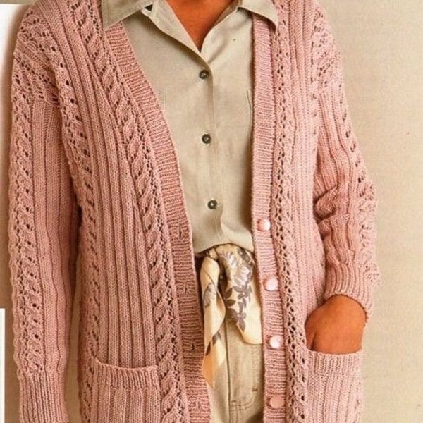 Knitting cardigan pattern, knitting pattern cardigan, knitting lace cardigan pattern