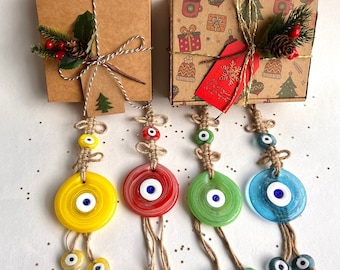 Evil Eye Hanging, Home Protection, Protection Charm, New Home Gift, Friendship Gift, Christmas Gift, Gift Box for Her, Housewarming Gift