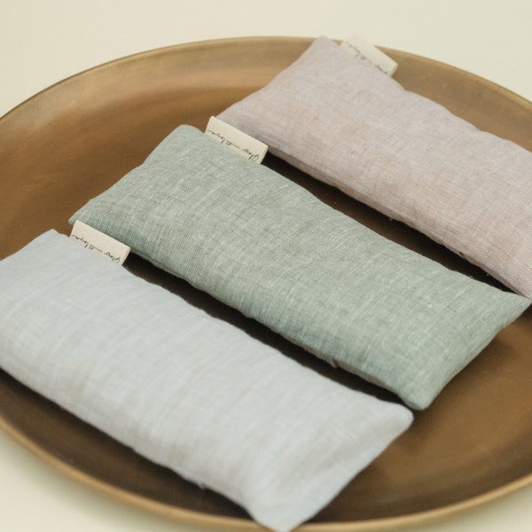 Weighted Eye Mask for Yoga Etsy