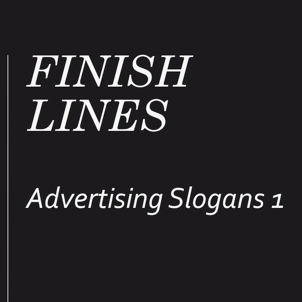 Easy PowerPoint Based Game for Senior Activity Programs - Finish Lines : Advertising Slogan Edition