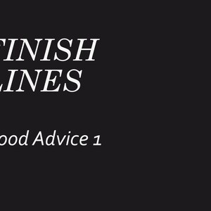 Easy PowerPoint Based Game for Senior Activity Programs - Finish Lines : Good Advice 1