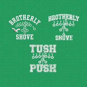 Tush Push PNG, Brotherly Shove PNG