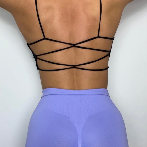 Backless Sports Bra