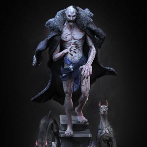 Count Orlok - Vampire Nosferatu Fan Art - Dragun Studios - Large Scale Fantasy Miniature